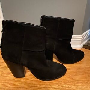 rag & bone Black Ankle Boots